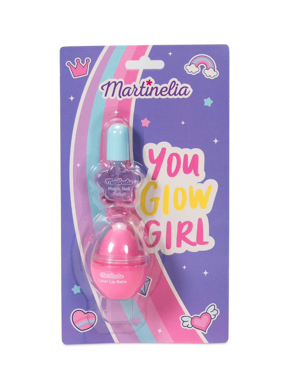 30580-Martinelia Super Girl Oje ve Dudak Balm Makyaj Seti