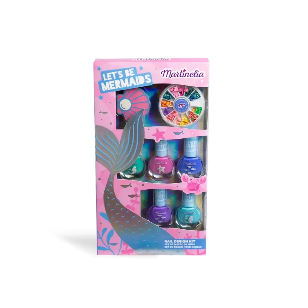 Martinelia Let's Be Mermaids Kız Çocuk Denizkızı Tırnak Tasarım Oje Seti