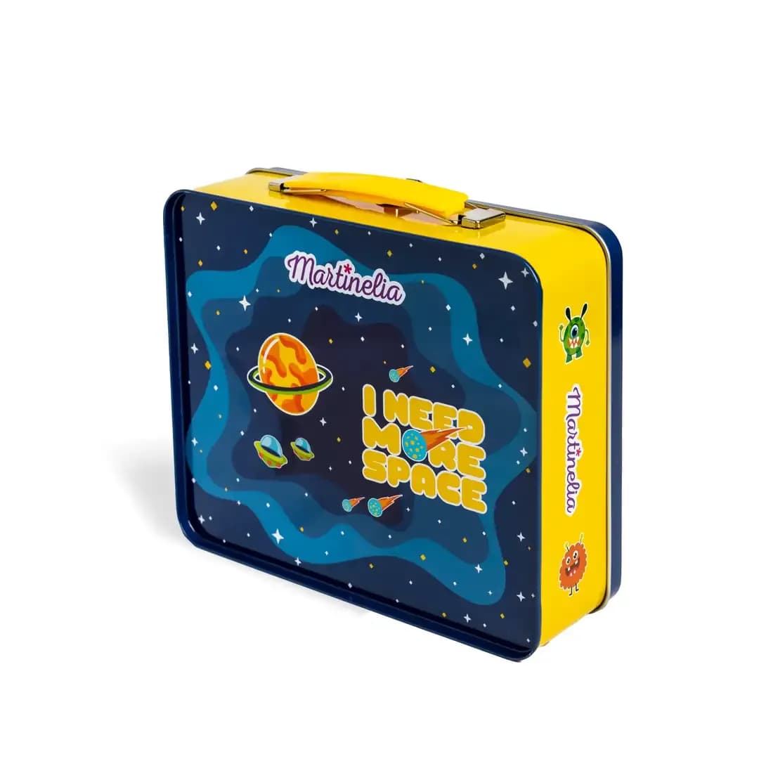 Martinelia Space Erkek Çocuk Metal Kutulu Şampuan ve Parfüm Banyo Seti
