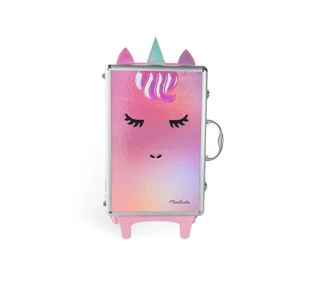 Martinelia Little Unicorn Kız Çocuk Tekerlekli Makyaj Çantası Seti