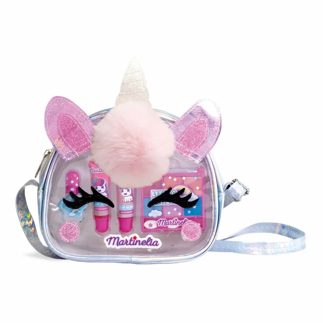 Martinelia Little Unicorn Kız Çocuk Çantalı Makyaj Seti
