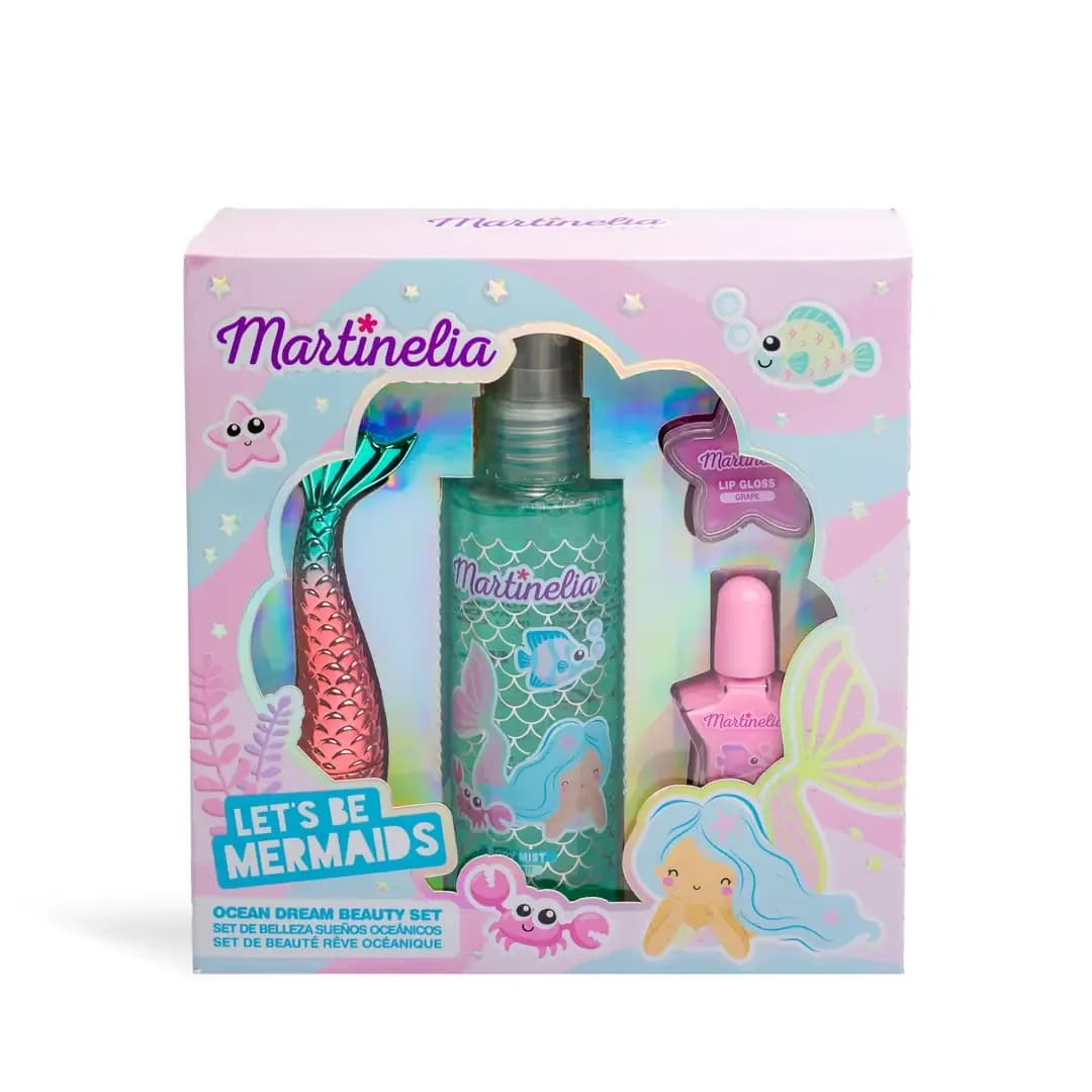 Martinelia Let's Be Mermaids Kız Çocuk Parfüm ve Makyaj Seti