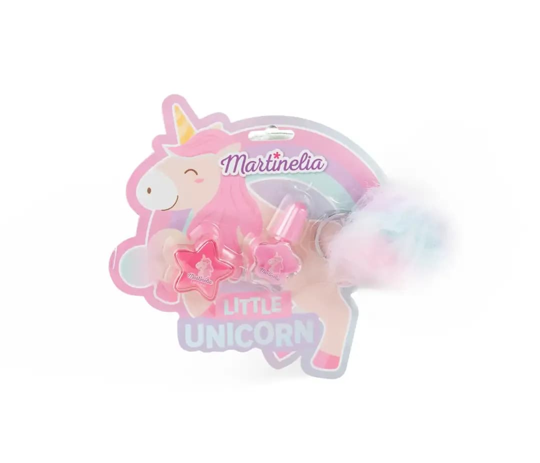 Martinelia Little Unicorn Kız Çocuk Makyaj ve Anahtarlık Seti