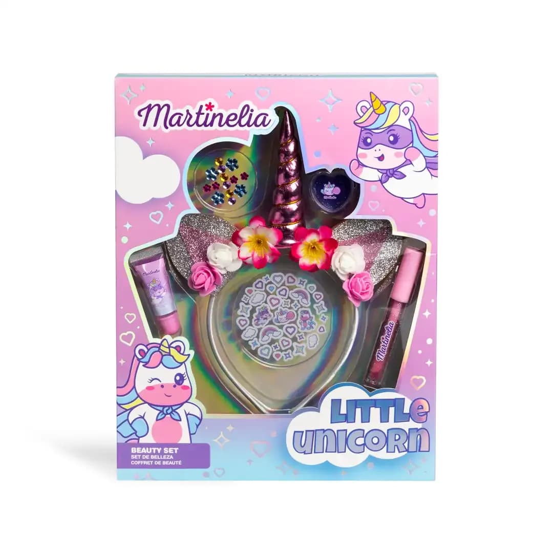 Martinelia Little Unicorn Kız Çocuk Saç ve Makyaj Seti