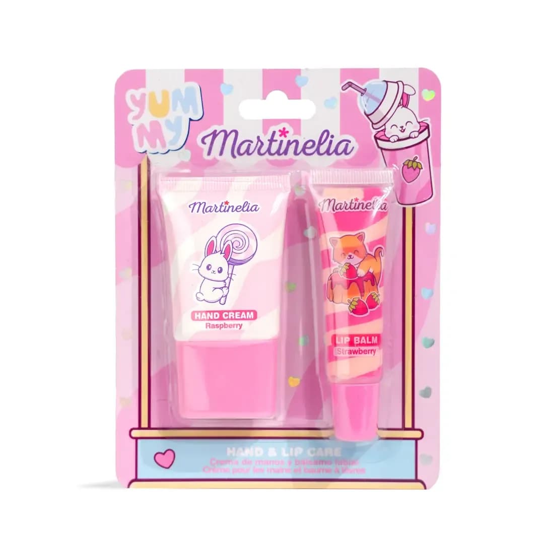 Martinelia Yummy Kız Çocuk El Kremi ve Dudak Balmı Seti